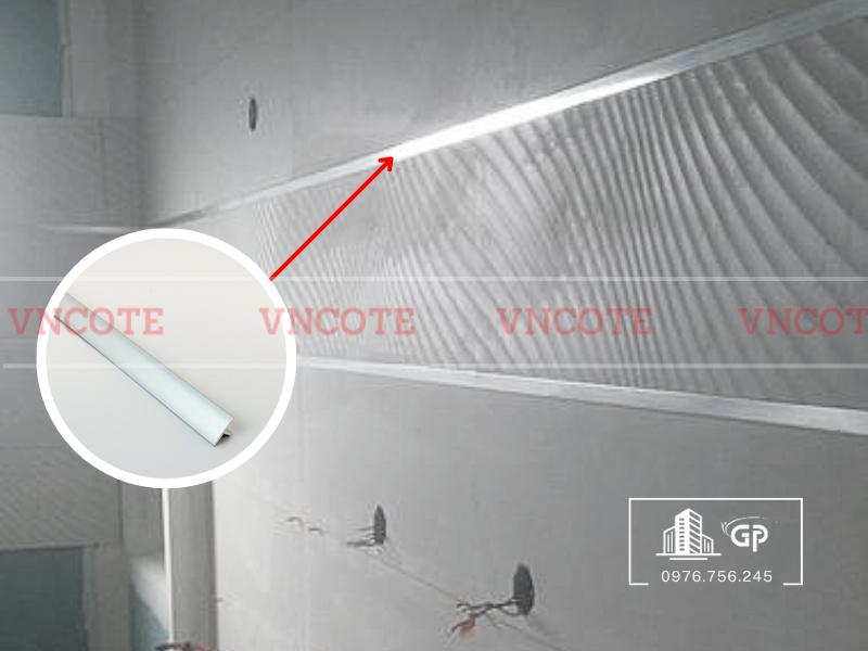 Nẹp nhôm T10 trắng mờ