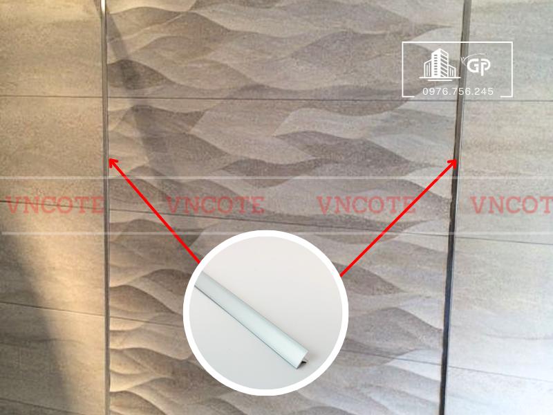 Nẹp nhôm T10 trắng mờ