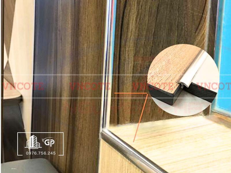 Nẹp nhôm chữ T cong