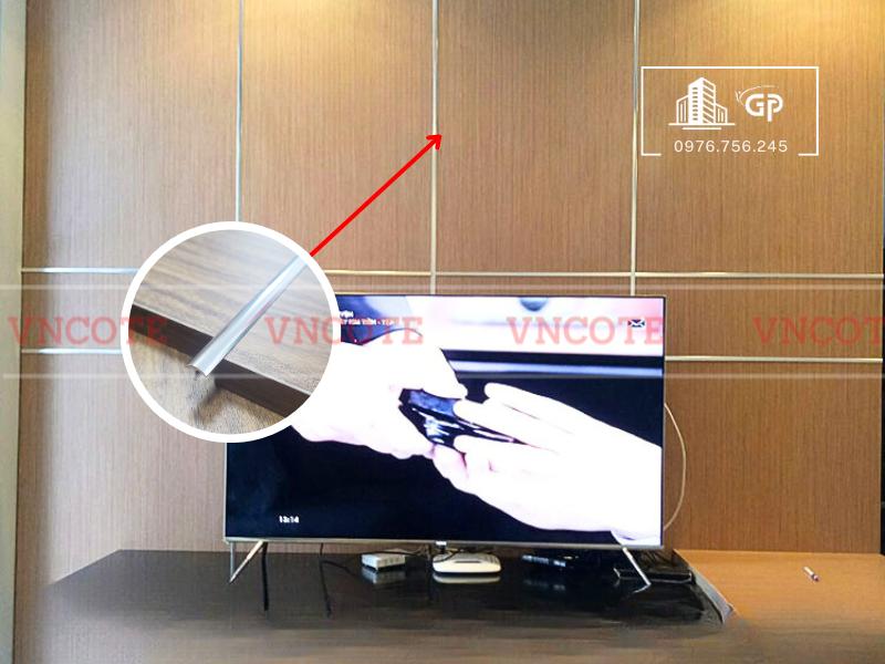 Nẹp nhôm chữ T cong