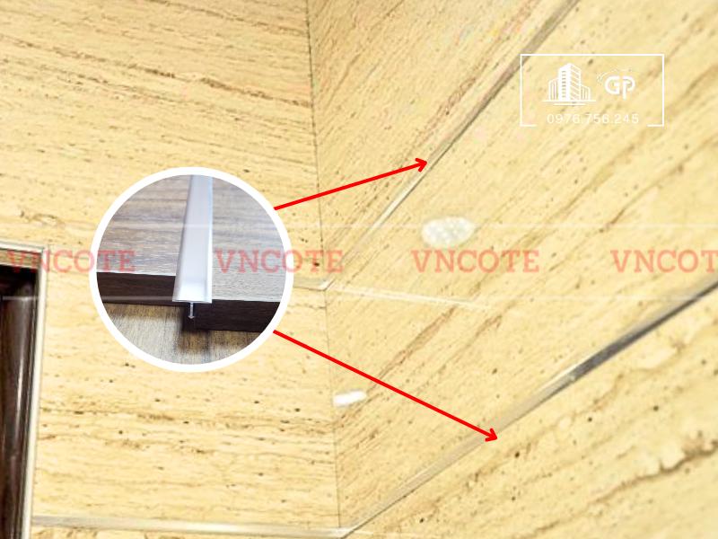 Nẹp nhôm T15 trắng bóng