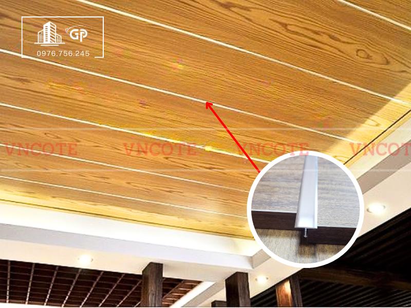 Nẹp nhôm T15 trắng bóng