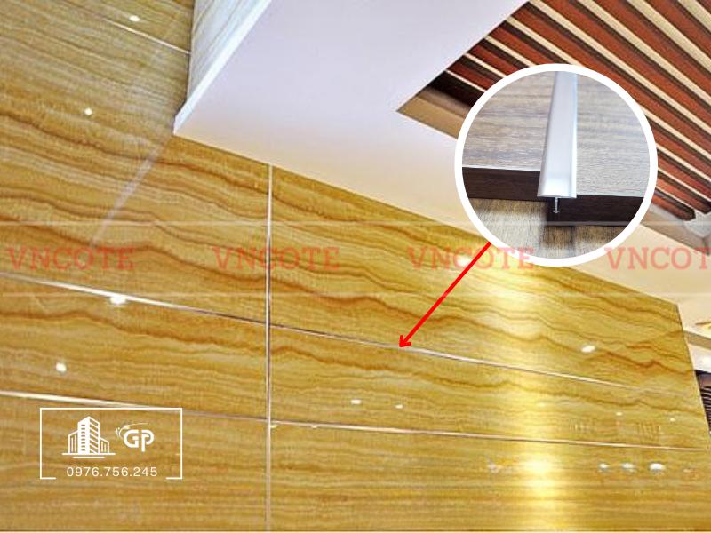 Nẹp nhôm T15 trắng bóng