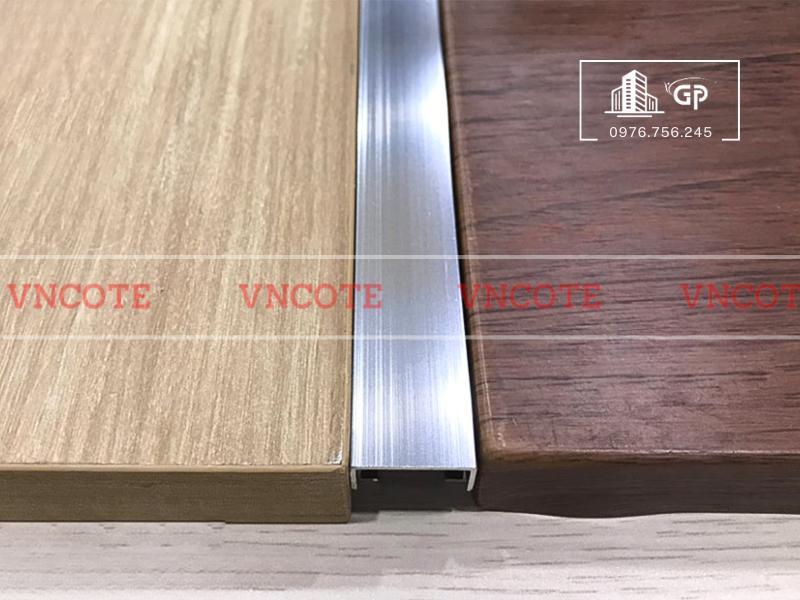 Nẹp nhôm U20 trắng bóng