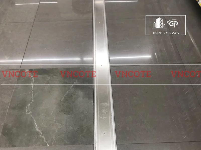 Nẹp nhôm U20 trắng bóng