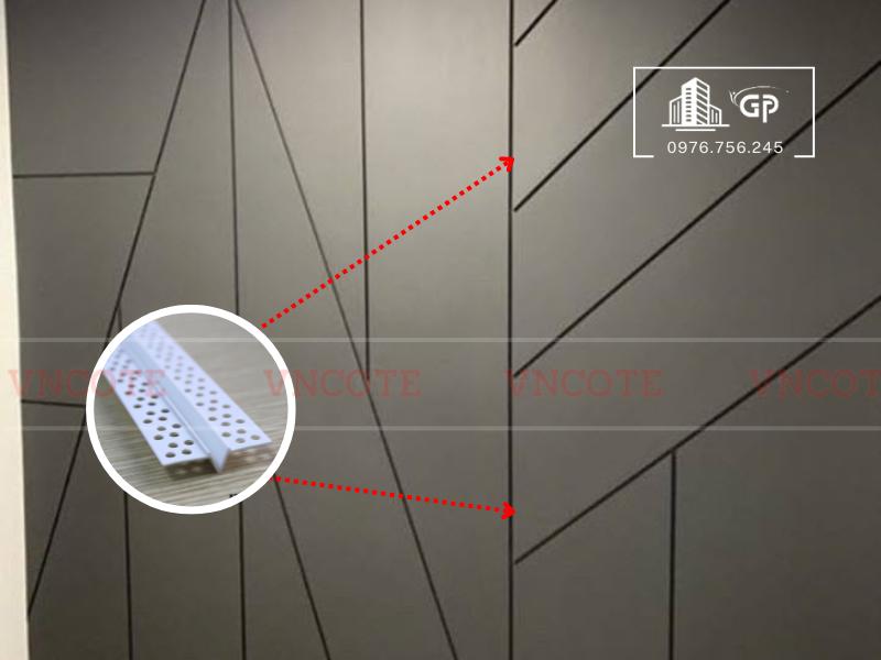 Nẹp ron âm thạch cao JTC05