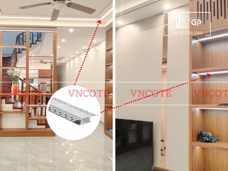 Thanh nhôm đèn led định hình