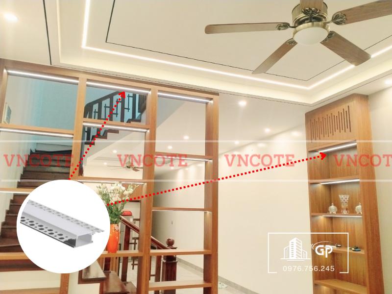 Thanh nhôm đèn led định hình