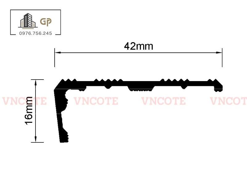 Nẹp chỉ cầu thang NYSN33