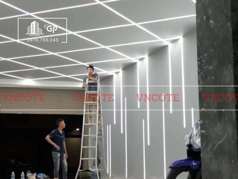 Thanh nhôm đèn led định hình