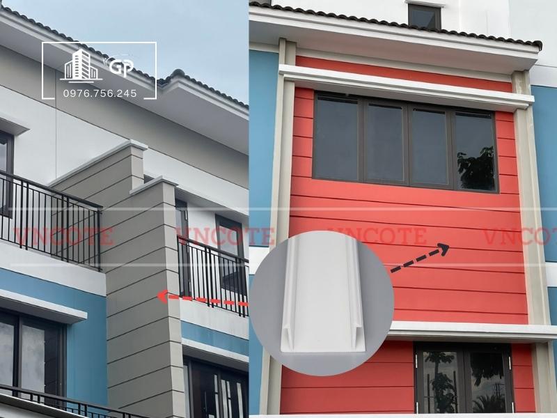 Hình ảnh nẹp ron âm tường GL20