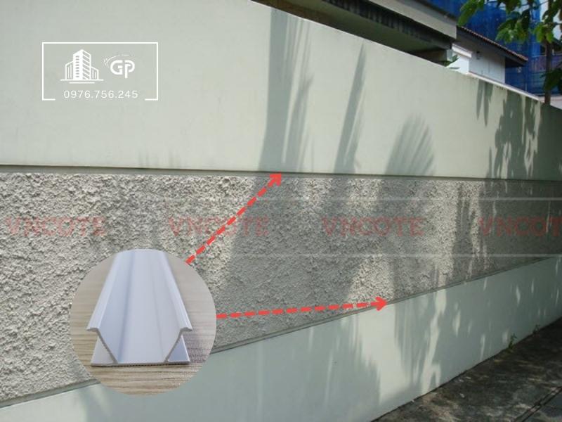 Nẹp chỉ âm tường GV20