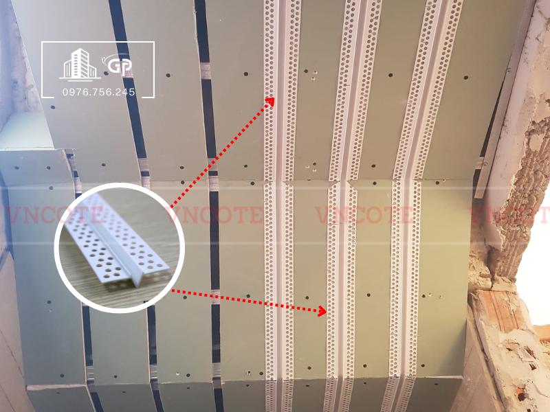 Nẹp ron âm thạch cao JTC05