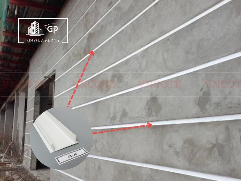 Nẹp chỉ âm tường GL30