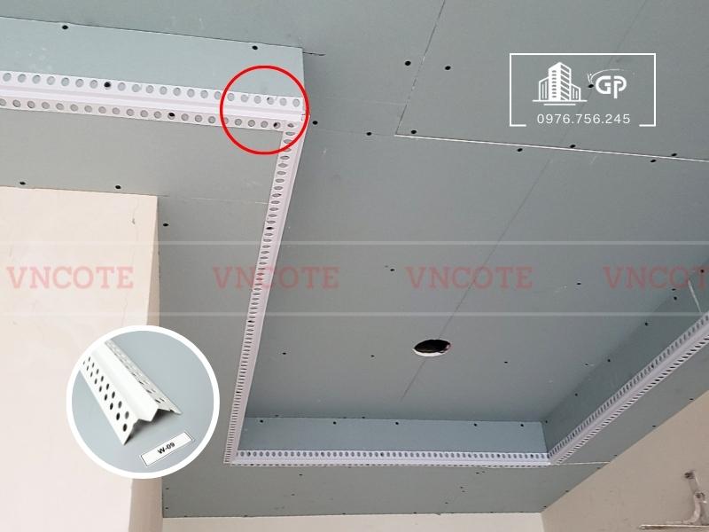 Nẹp nhựa giật cấp thạch cao