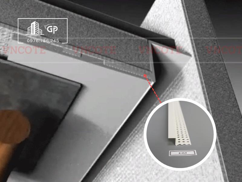 Thanh viền trần thạch cao Z12.5