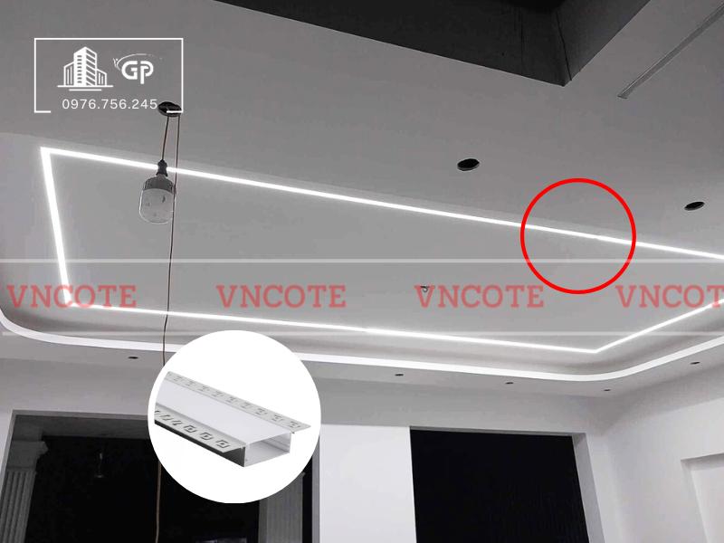 Thanh nhôm đèn led định hình