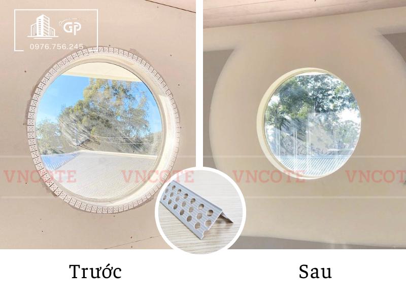 Nẹp bo góc thạch cao V20