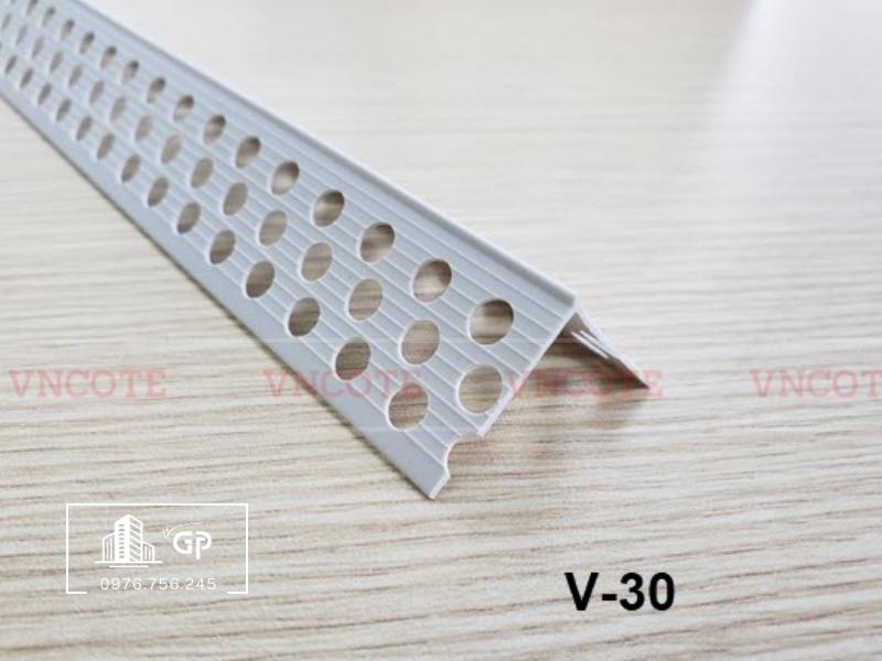 Nẹp bo góc thạch cao V30