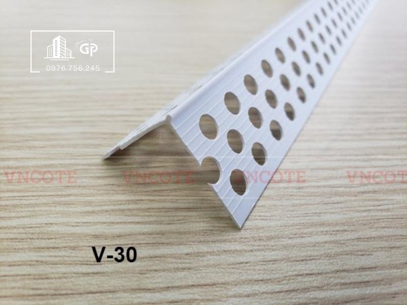 Nẹp bo góc thạch cao V30