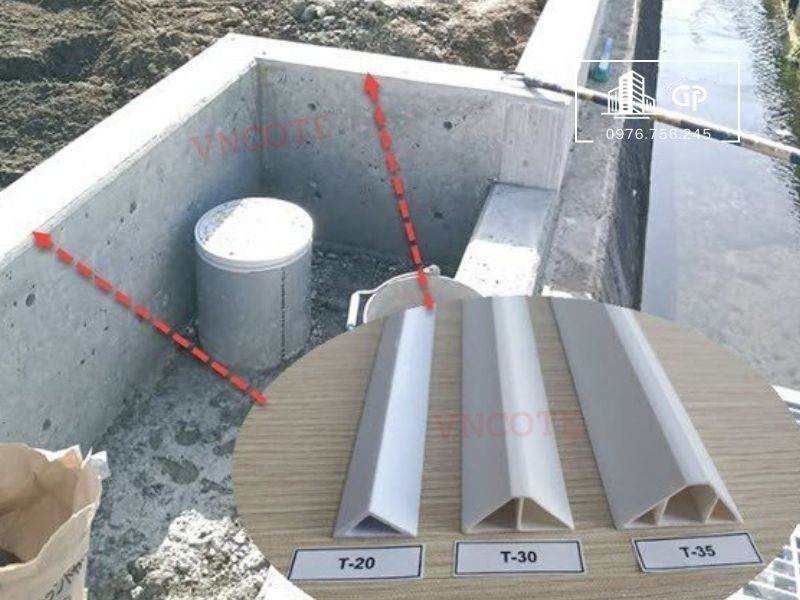 Hoàn thiện thi công nẹp tam giác T30