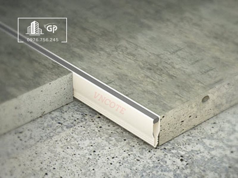 Nẹp khe co giãn sàn bê tông JBT08