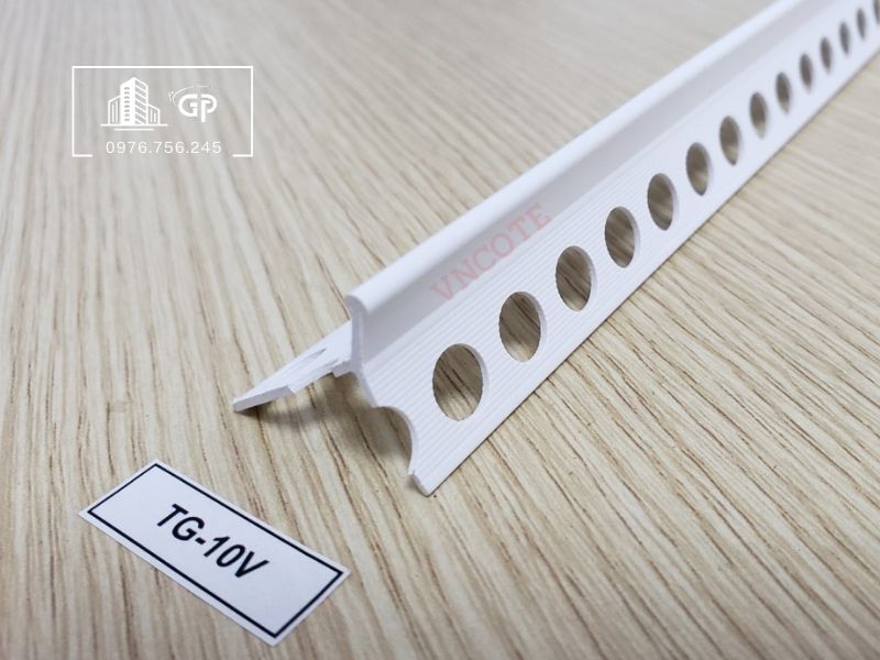 Nẹp nhựa trát góc TG10V