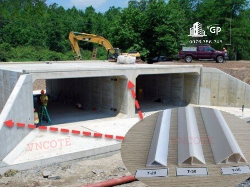 Thi công nẹp tam giác T30