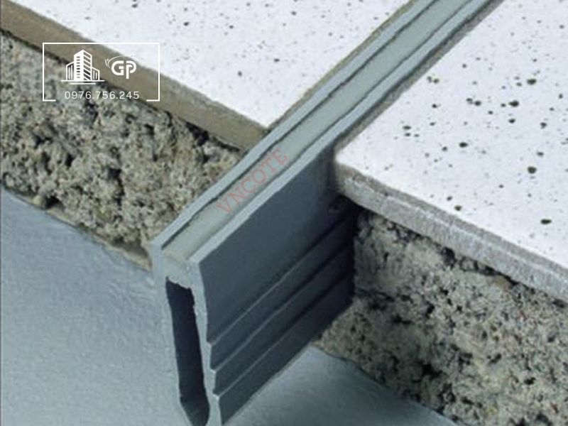 Nẹp khe co giãn sàn bê tông JBT08