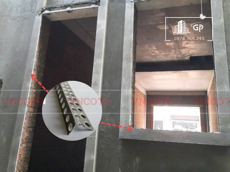 Nẹp trát góc tường TG-10G