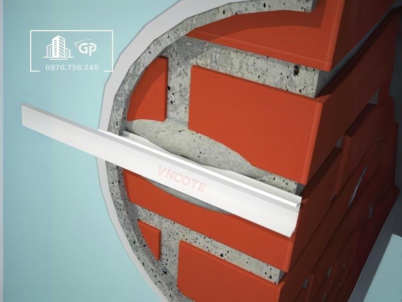 Nẹp ron âm tường GL10