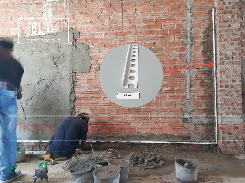 Nẹp tách khe vật liệu VL01