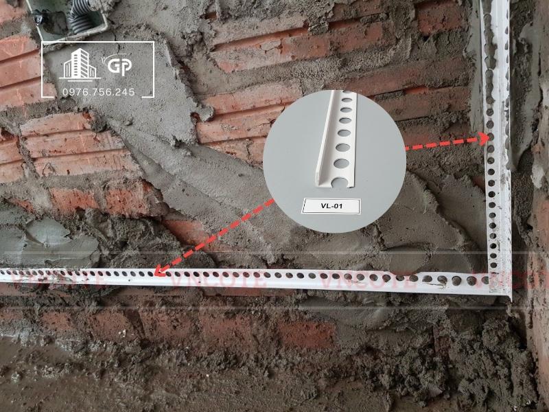 Nẹp tách khe vật liệu VL01