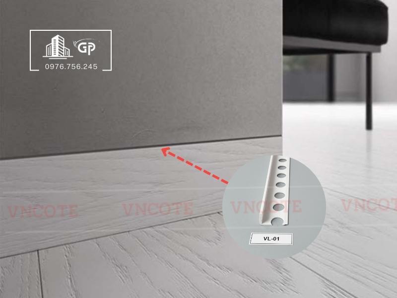 Nẹp tách khe vật liệu VL01