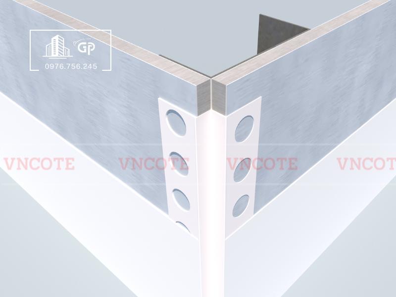 Nẹp nhựa giật cấp thạch cao
