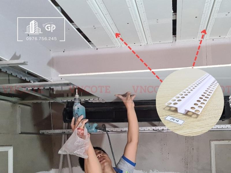 Nẹp ron âm thạch cao JTC12