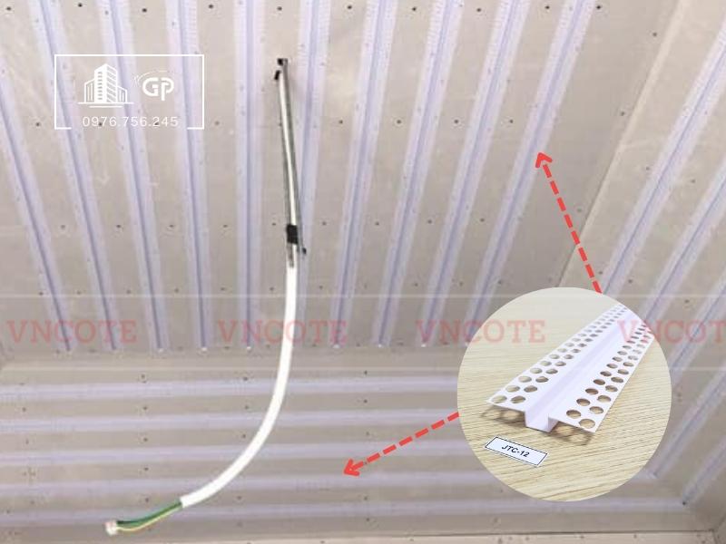Nẹp ron âm thạch cao JTC12