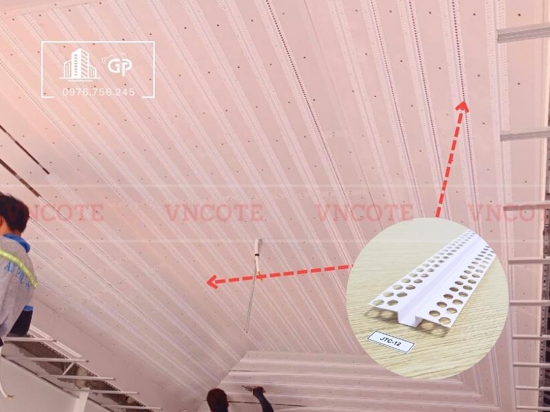 Nẹp ron âm thạch cao JTC12