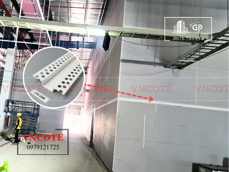 Nẹp ron âm thạch cao 22mm