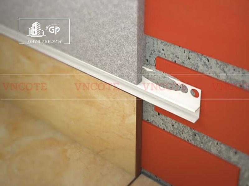 Nẹp nhựa tách khe vật liệu F10