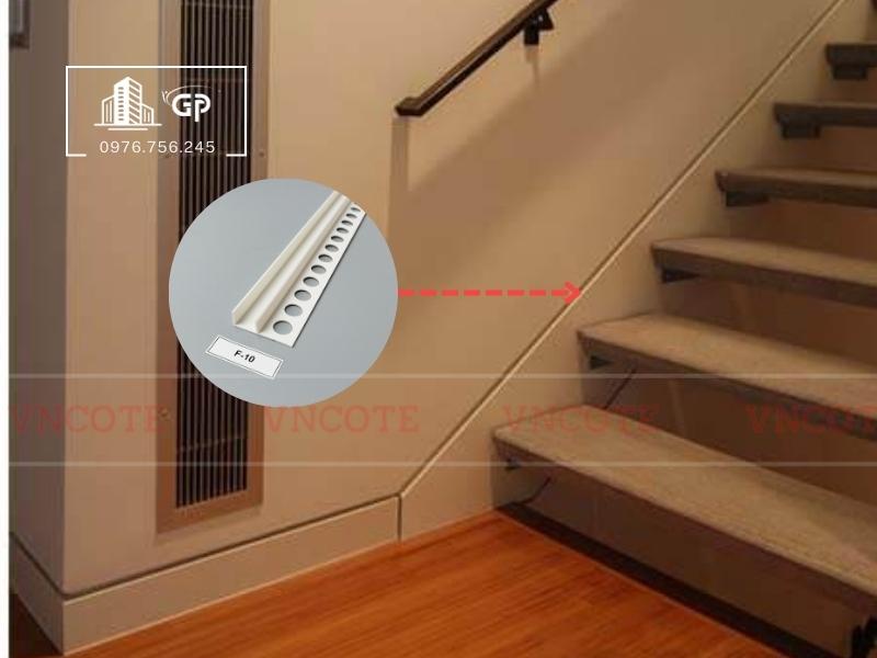 Nẹp nhựa tách khe vật liệu F10