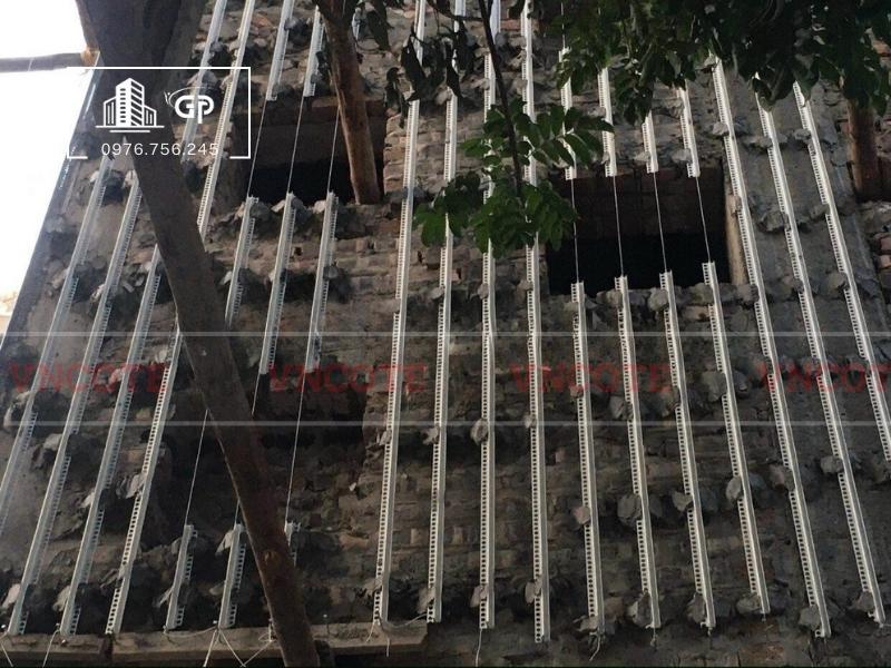 Nẹp nhựa tách khe vật liệu F10