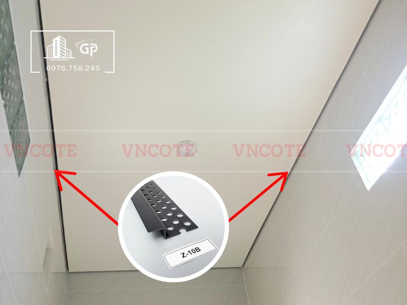 Hình ảnh nẹp co giãn thạch cao chữ Z đen