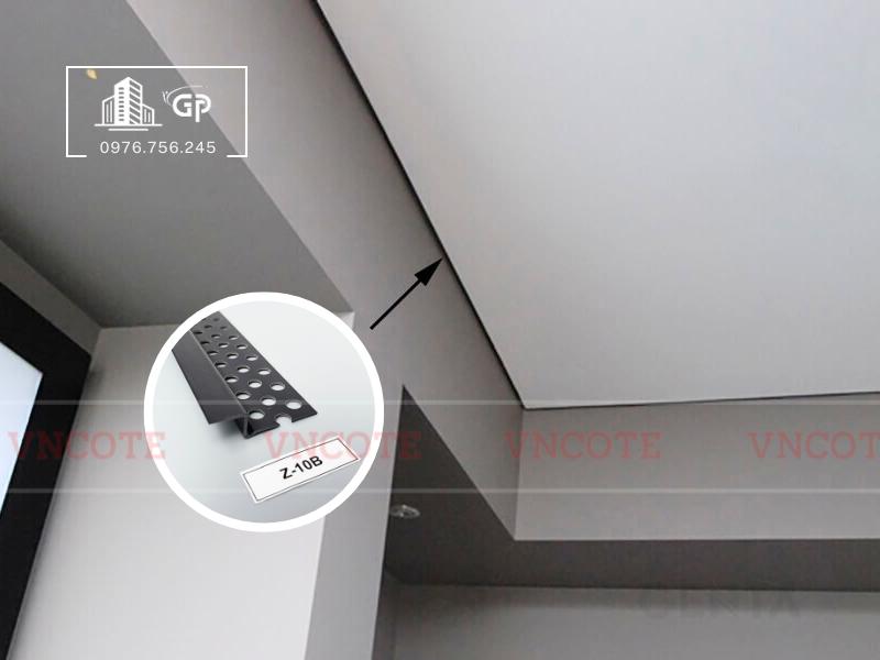 Hình ảnh nẹp co giãn thạch cao chữ Z đen