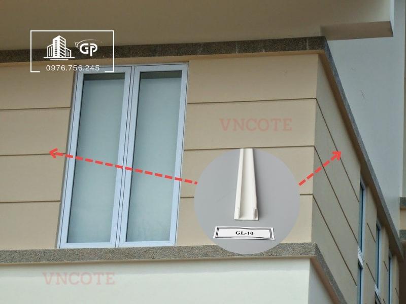 Nẹp ron âm tường GL15