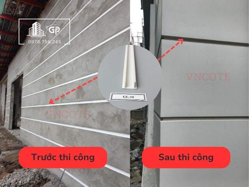 Nẹp ron âm tường GL15
