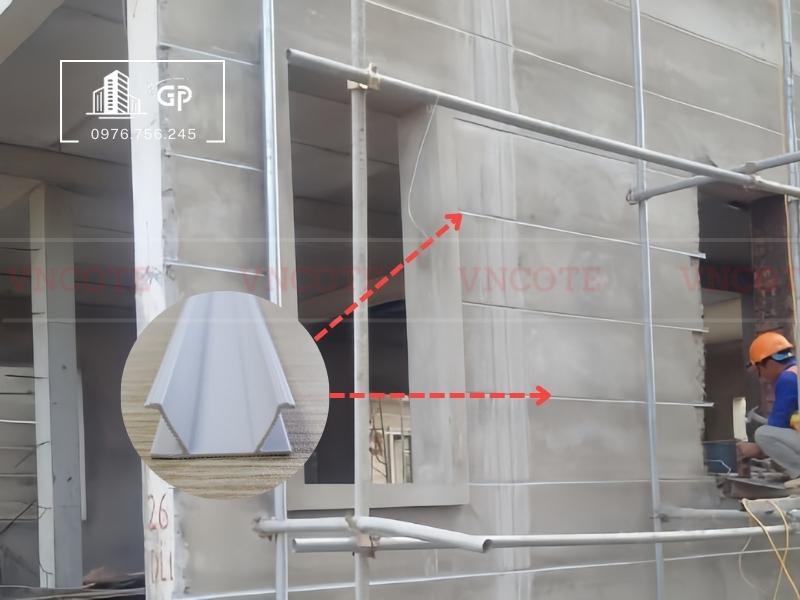 Nẹp chỉ âm tường GV20