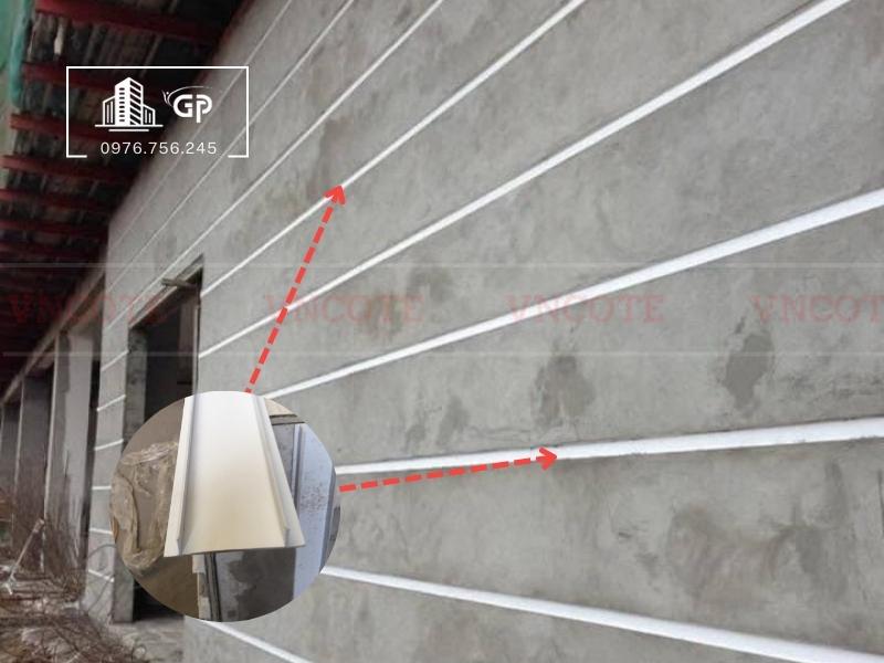 Nẹp tạo ron âm tường GL50