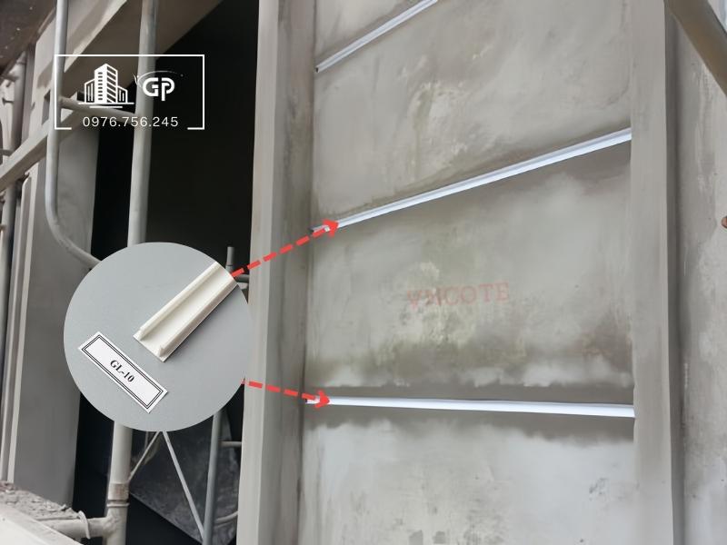 Nẹp ron âm tường GL10