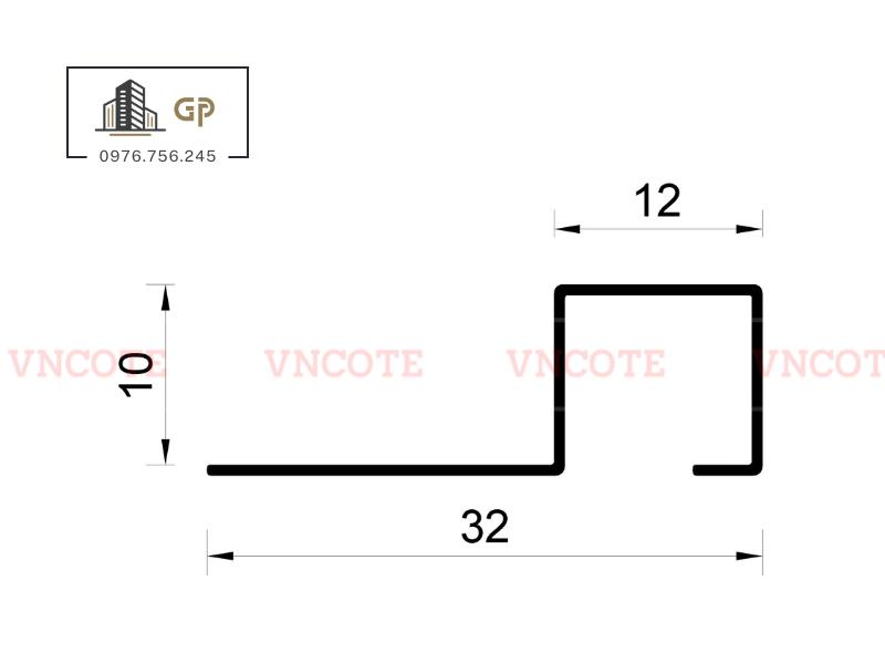 Nẹp inox bo góc ốp gạch SQQ-10-TB